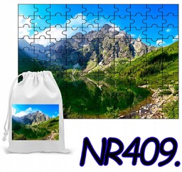 Puzzle 252 El. Układanka Krajobraz Morskie Oko Tatry