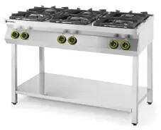 KUCHNIA GAZOWA 6-PALNIKOWA KITCHEN LINE NA PODSTAWIE OTWARTEJ