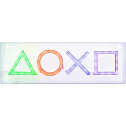 Paladone PlayStation neonowa lampa LED, wolnostojąca lub montowana