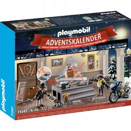 Playmobil Kalendarz adwentowy Policja: Kradzież w muzeum 71347