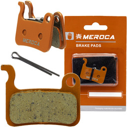 Meroca Klocki hamulcowe, półmetaliczne do Shimano DEORE, DEORE
