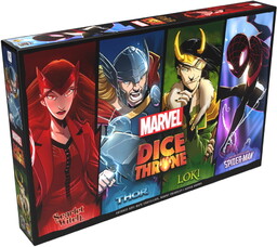 Lucky Duck Games Dice Throne Marvel: Box 1