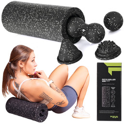 Zestaw Rollerów do Masażu 5w1 FIZYO Wałek Duży