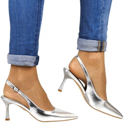 CZÓŁENKA BEZ PIĘTY COMER AH75 SREBRNE