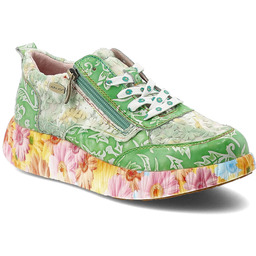 Laura Vita Sneakersy damskie, ze skóry naturalnej