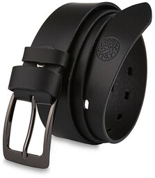 Skórzany pasek BETLEWSKI DW35-0 90 czarny