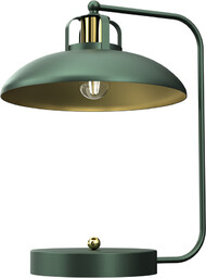 MILAGRO MLP7711 Lampka biurkowa FELIX GREEN/GOLD 1xE27