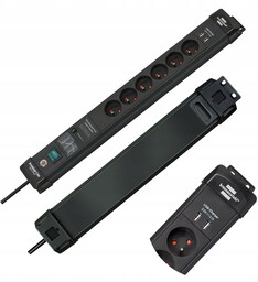 Listwa zasilająca przeciwprzepięciowa 6g 2x Usb