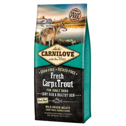 Karma dla psa CARNILOVE Adult Dogs Shiny Hair