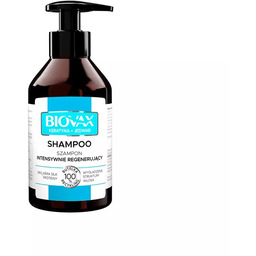 BIOVAX Keratyna + Jedwab Szampon intensywnie regenerujący, 200