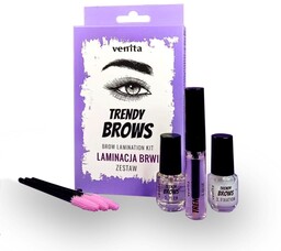 Zestaw do laminacji brwi, Venita Trendy Brows