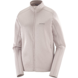 BLUZA DAMSKA SALOMON OUTLINE WARM FZ W C25407