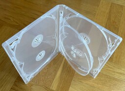 10 Pudełek Amaray Clear na 6 x DVD