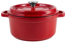 VINTAGE CUISINE Garnek VC2P2619BF20CP Czerwony 26 cm