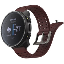 SUUNTO Smartwatch Vertical Czarno-Rubinowy Słuchawki