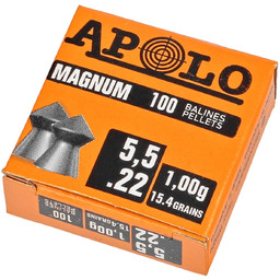 Śrut Apolo Magnum 5.5 mm, 100 szt. 1.00g/15.4gr