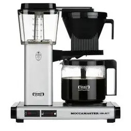 Moccamaster KBG 741 Select Srebrny Ekspres przelewowy