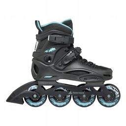 Rolki Rollerblade Rb 80 W Czarno/Jasno Niebieskie 38