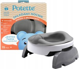 Potette Plus Nocnik Turystyczny /uniwersalna Nakładka Na Toaletę