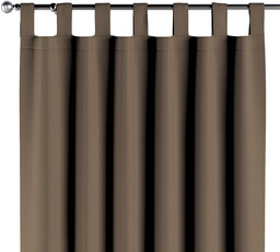 Zasłona na szelkach 1 szt., brązowy, tył brązowy,