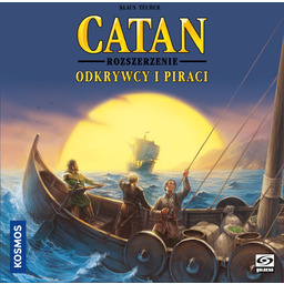 Catan: Odkrywcy i Piraci, rozszerzenie, gra planszowa, Galakta