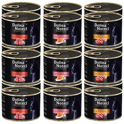 DOLINA NOTECI Premium dla kota MIX SMAKÓW 24X185g