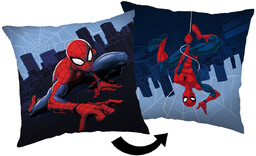 Poduszka dla dziecka jasiek Spiderman granat