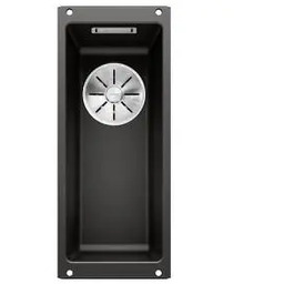 Blanco SUBLINE 160-U 525981 Granitowy Czarny Zlewozmywak prostokątny
