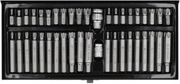Yato Końcówki wkrętakowe ribe, torx security, kpl. 42