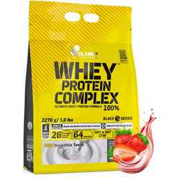 OLIMP Odżywka białkowa Whey Protein Complex 100% Truskawkowy