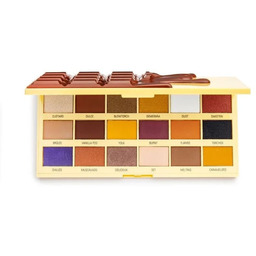 Makeup Revolution, I Heart Revolution, Chocolate, paleta cieni