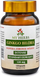 My Herbs Ginkgo Biloba, 120 kapsułek