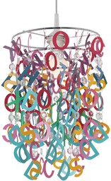 Näve Lampa wisząca do pokoju dziecięcego Letterly, możliwość