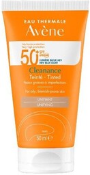 Avene Cleanance Sun Krem Koloryzujący Spf50+ 50 ml