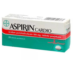 ASPIRIN Cardio 100 mg, 28 tabletek