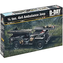 Italeri 510000326 - 1:35 1/4 ton 4X4 karetka