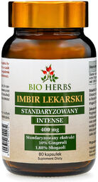 My Herbs Imbir lekarski 400 mg, 80 kapsułek