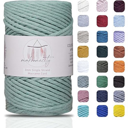 Makromecity, Pojedynczy sznurek do makramy, 3 mm x