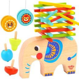 TOOKY TOY Zestaw Gier Zręcznościowych Bierki Bączek JoJo