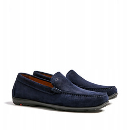 LLOYD EMILIO Mokasyny Buty Męskie Slip-on Zamszowe Eleganckie