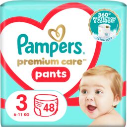 Pampers Premium Care Pants 3 (6-11 kg), pieluchomajtki,