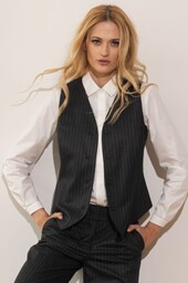 KAMIZELKA HILTON - CIEMNY SZARY