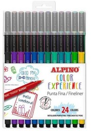Cienkopisy Alpino Experience 24kol