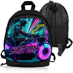 Plecak Personalizowany HARLEY CROSS MOTOCYKL NADRUK IMIĘ Idealny