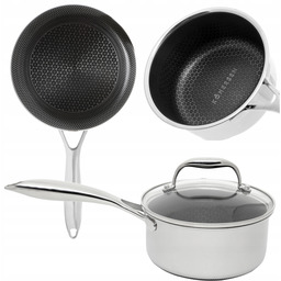 Rondel Indukcja z Powłoką Nieprzywierającą z Pokrywką Kohersen