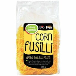 MAKARON KUKURYDZIANY ŚWIDERKI FUSILLI BEZGLUTENOWY BIO 300 G