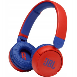 Bezprzewodowe słuchawki nauszne Jbl JR310BT czerwono-niebieskie