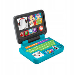 Fisher-Price Ucz się i śmiej. HHX33 Edukacyjny laptop
