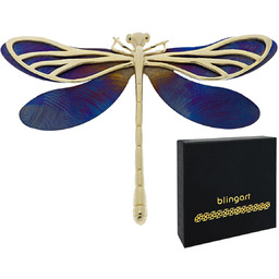 Srebrna zawieszka BROSZKA damska WAŻKA z tytanem p