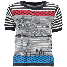 NIEBIESKI SWETER DAMSKI DESIGUAL